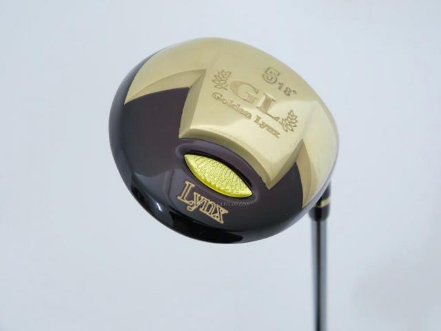 Fairway Wood : Other Brand : หัวไม้ 5 Lynx Golden GL Titanium Loft 18 Flex R