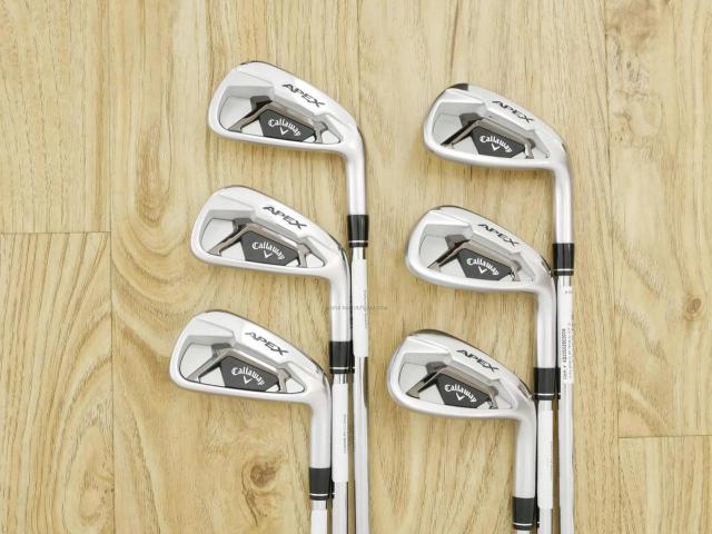 Iron set : Callaway : ชุดเหล็ก Callaway APEX Forged (รุ่นล่าสุด ปี 2022) มีเหล็ก 5-Pw (6 ชิ้น) ก้านเหล็ก NS Pro Modus 105 Flex S
