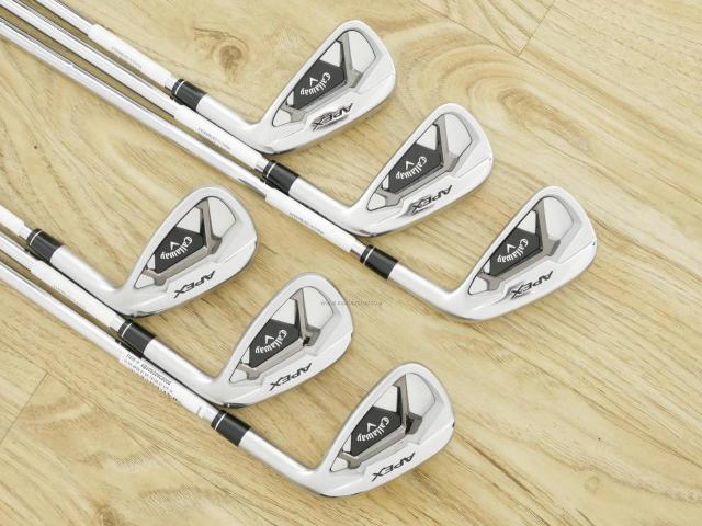 Iron set : Callaway : ชุดเหล็ก Callaway APEX Forged (รุ่นล่าสุด ปี 2022) มีเหล็ก 5-Pw (6 ชิ้น) ก้านเหล็ก NS Pro Modus 105 Flex S