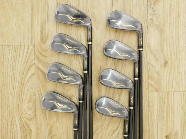 Iron set : Honma : **ของใหม่ ยังไม่แกะพลาสติก** ชุดเหล็ก Honma Beres Black Forged (รุ่นล่าสุด ปี 2022 สวยมากๆ) มีเหล็ก 5-11,Aw (8 ชิ้น เทียบเท่า 4-Pw,Aw) ก้าน ARMRQ MX Flex R