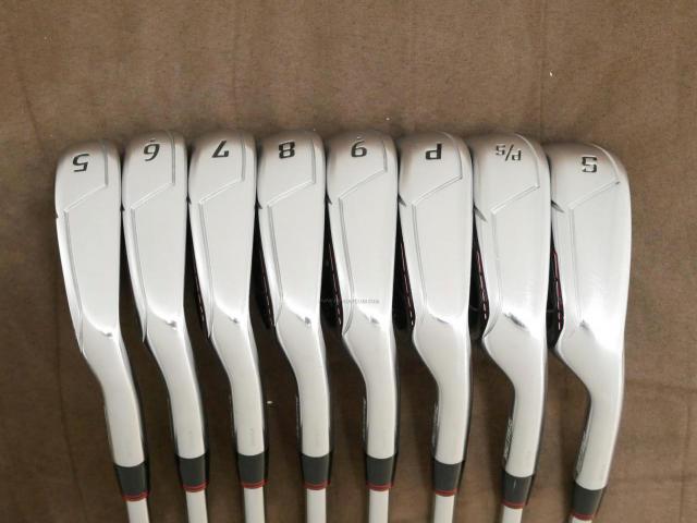 Iron set : Tourstage : ชุดเหล็ก Tourstage X-Blade GR (ใบใหญ่ ตีง่าย) มีเหล็ก 5-Pw,Aw,Sw (8 ชิ้น) ก้านเหล็ก NS Pro 950 Flex R