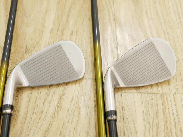 Iron set : Daiwa : ชุดเหล็ก Daiwa GIII (รุ่นท๊อปสุดๆ ของใหม่ 8 หมื่นบาท ปี 2019 หน้าเด้งสุดๆ ใบใหญ่ ตีไกลมาก) มีเหล็ก 7-10,Pw,Aw (6 ชิ้น) ก้านกราไฟต์ Flex R