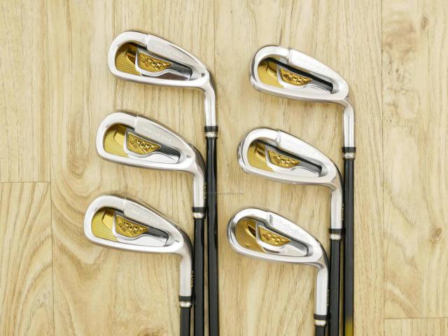 Iron set : Daiwa : ชุดเหล็ก Daiwa GIII (รุ่นท๊อปสุดๆ ของใหม่ 8 หมื่นบาท ปี 2019 หน้าเด้งสุดๆ ใบใหญ่ ตีไกลมาก) มีเหล็ก 7-10,Pw,Aw (6 ชิ้น) ก้านกราไฟต์ Flex R