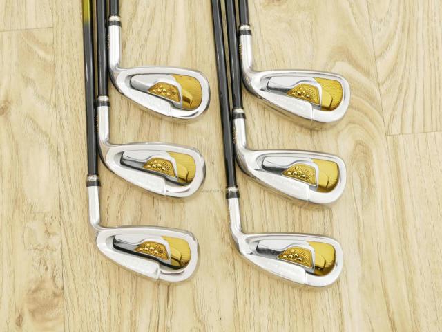 Iron set : Daiwa : ชุดเหล็ก Daiwa GIII (รุ่นท๊อปสุดๆ ของใหม่ 8 หมื่นบาท ปี 2019 หน้าเด้งสุดๆ ใบใหญ่ ตีไกลมาก) มีเหล็ก 7-10,Pw,Aw (6 ชิ้น) ก้านกราไฟต์ Flex R