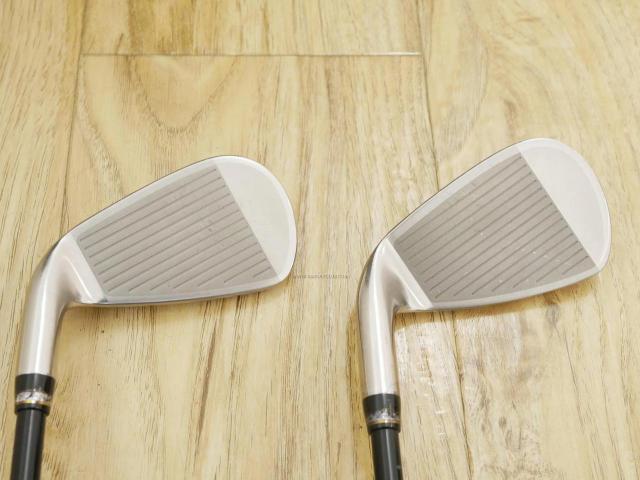 Iron set : Daiwa : ชุดเหล็ก Daiwa GIII (รุ่นท๊อปสุดๆ ของใหม่ 8 หมื่นบาท ปี 2019 หน้าเด้งสุดๆ ใบใหญ่ ตีไกลมาก) มีเหล็ก 7-10,Pw,Aw (6 ชิ้น) ก้านกราไฟต์ Flex R