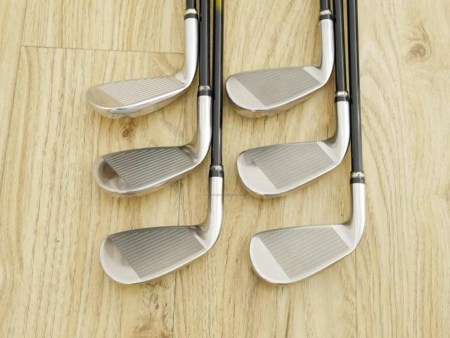 Iron set : Daiwa : ชุดเหล็ก Daiwa GIII (รุ่นท๊อปสุดๆ ของใหม่ 8 หมื่นบาท ปี 2019 หน้าเด้งสุดๆ ใบใหญ่ ตีไกลมาก) มีเหล็ก 7-10,Pw,Aw (6 ชิ้น) ก้านกราไฟต์ Flex R