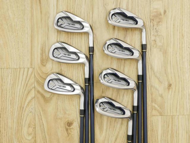 Iron set : Honma : ชุดเหล็ก Honma Bezeal 525 (รุ่นนี้ใบใหญ่ที่สุดของ Honma) มีเหล็ก 6-11,Aw (7 ชิ้น เทียบเท่า 5-Pw,Aw) ก้านกราไฟต์ Honma ARMRQ 8 (48) Flex SR (2 ดาว)