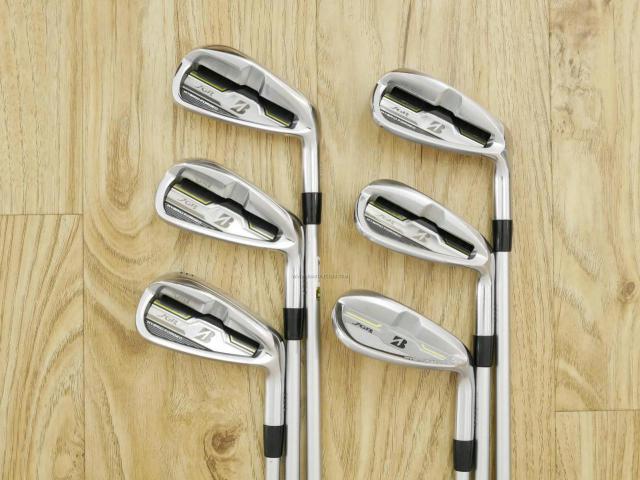 Iron set : Bridgestone : ชุดเหล็ก Bridgestone JGR Hybrid Forged (ตีไกลกว่าตัวอื่น 2 เบอร์) มีเหล็ก 7-P1,P2,Sw (6 ชิ้น) ก้านกราไฟต์ Fujikura Air Speeder (R)