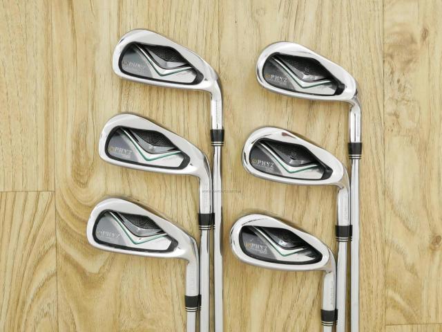 Iron set : Tourstage : ชุดเหล็ก Tourstage PHYZ (ซีรี่ย์ท๊อป ใบใหญ่ ตีง่าย ไกล) มีเหล็ก 5-Pw (6 ชิ้น) ก้านเหล็ก NS Pro 900 Flex S 