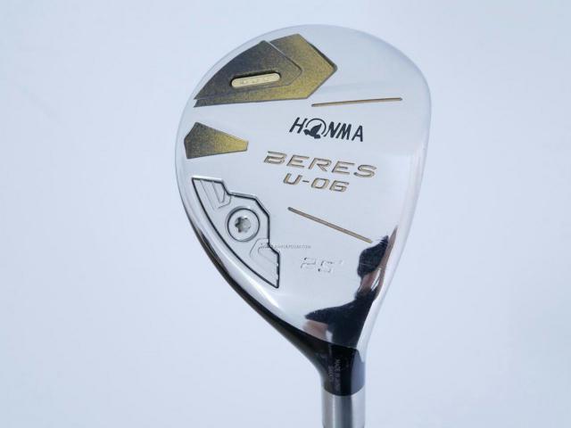 Fairway Wood : Honma : **ก้าน 3 ดาว** ไม้กระเทย Honma Beres U-06 (ปี 2019) Loft 25 ก้าน ARMRQ X (47) Flex S (3 ดาว)