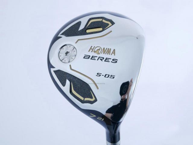 Fairway Wood : Honma : **ก้าน 3 ดาว** หัวไม้ 7 Honma Beres S-05 (ปี 2017) Loft 21 ก้าน ARMRQ ∞ (48) Flex SR (3 ดาว)