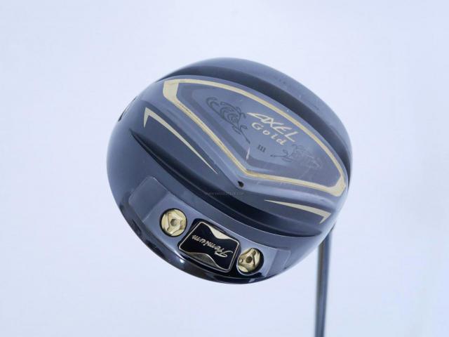 Driver : Tsuruya : Tsuruya AXEL Gold Premium III (รุ่นปี 2019 ตัวท๊อป หน้าเด้งสุดๆ COR 0.86 ของใหม่ 4 หมื่น) Loft 10.5 Flex R