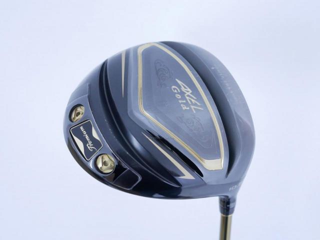 Driver : Tsuruya : Tsuruya AXEL Gold Premium III (รุ่นปี 2019 ตัวท๊อป หน้าเด้งสุดๆ COR 0.86 ของใหม่ 4 หมื่น) Loft 10.5 Flex S