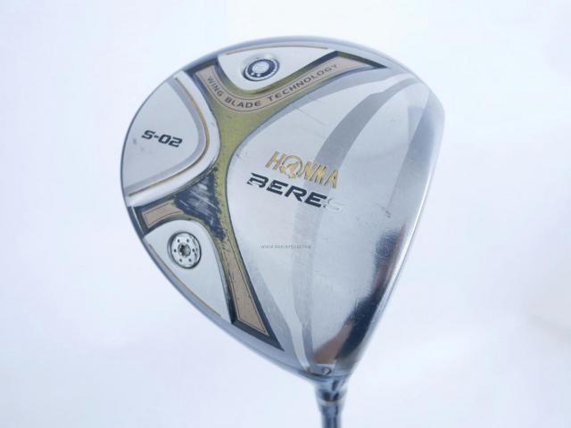 Driver : Honma : ไดรเวอร์ Honma Beres S-02 (460cc.) Loft 10 ก้าน ARMRQ 6 (49) Flex SR (2 ดาว)