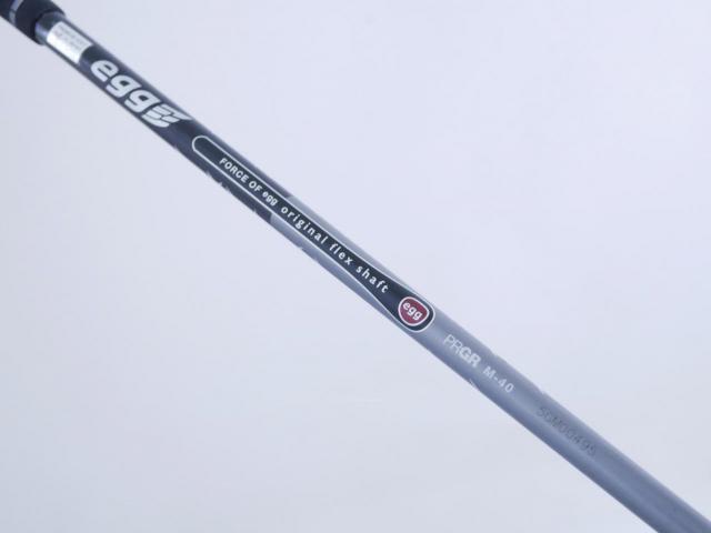 Fairway Wood : PRGR : เหล็กกระเทย PRGR Egg (ปี 2019) Loft 23 ก้านกราไฟต์ M-40 (Flex SR)