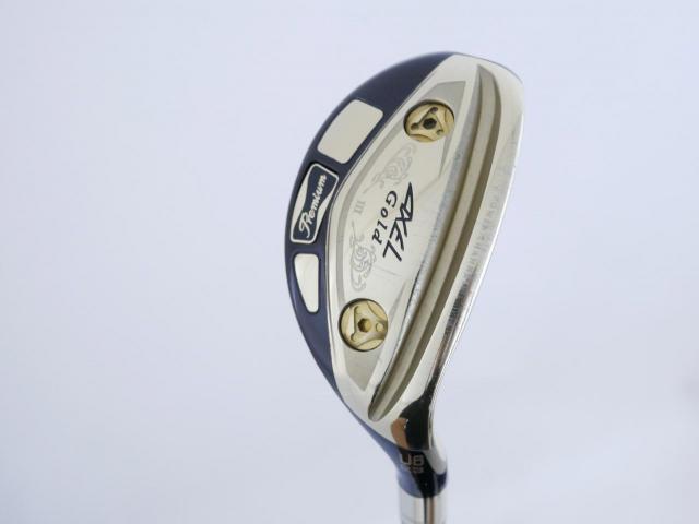 Fairway Wood : Tsuruya : ไม้กระเทย Tsuruya AXEL Gold Premium III (รุ่นปี 2019 ตัวท๊อป) Loft 23 Flex R