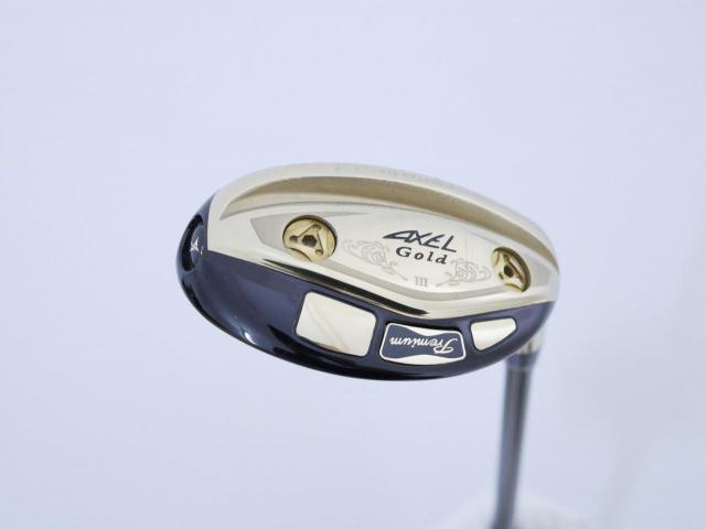 Fairway Wood : Tsuruya : ไม้กระเทย Tsuruya AXEL Gold Premium III (รุ่นปี 2019 ตัวท๊อป) Loft 23 Flex R