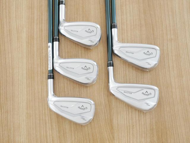Iron set : Callaway : **ของใหม่ ยังไม่แกะพลาสติก** ชุดเหล็ก Callaway ELYTE Max Fast (รุ่นล่าสุด ออกปี 2025 ตีง่ายมาก ไกล Japan Spec.) มีเหล็ก 6-Pw (5 ชิ้น) ก้านกราไฟต์ UST Mamiya LINQ 40 Flex R