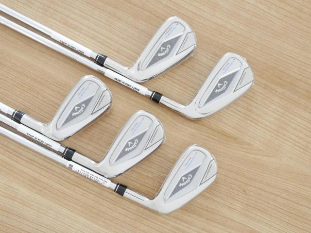 Iron set : Callaway : **ของใหม่ ยังไม่แกะพลาสติก** ชุดเหล็ก Callaway Paradym Ai Smoke Max Fast (ออกปี 2024 ตีง่ายมาก ไกล Japan Spec.) มีเหล็ก 6-Pw (5 ชิ้น) ก้านเหล็ก NS Pro 850 NEO Flex S