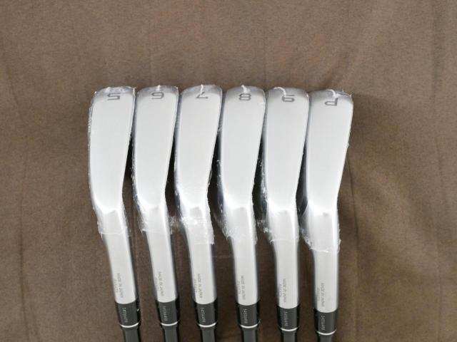Iron set : Honma : **ของใหม่ ยังไม่แกะพลาสติก** ชุดเหล็ก Honma Tour World TW757P (ออกปี 2022) มีเหล็ก 5-Pw (6 ชิ้น) ก้านกราไฟต์ Honma Vizard 50 Flex R
