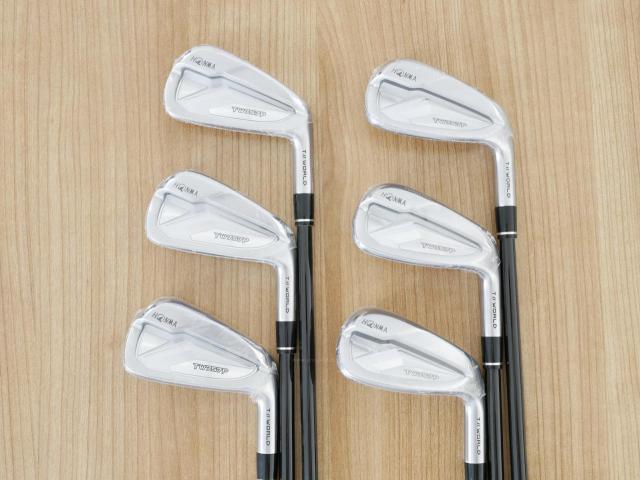 Iron set : Honma : **ของใหม่ ยังไม่แกะพลาสติก** ชุดเหล็ก Honma Tour World TW757P (ออกปี 2022) มีเหล็ก 5-Pw (6 ชิ้น) ก้านกราไฟต์ Honma Vizard 50 Flex R