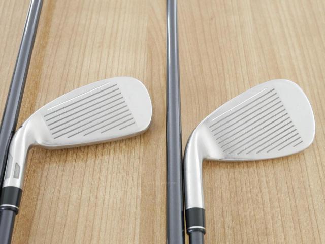 Iron set : Taylormade : ชุดเหล็ก Taylormade Stealth HD (ออกปี 2022 Japan Spec. ใบใหญ่มาก ตีง่ายสุดๆ) มีเหล็ก 6-Pw,Aw (6 ชิ้น) ก้านกราไฟต์ Mitsubishi Tensei TM60 Flex R