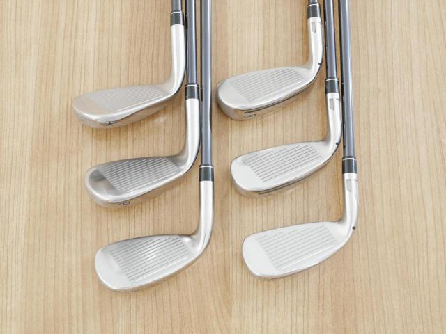 Iron set : Taylormade : ชุดเหล็ก Taylormade Stealth HD (ออกปี 2022 Japan Spec. ใบใหญ่มาก ตีง่ายสุดๆ) มีเหล็ก 6-Pw,Aw (6 ชิ้น) ก้านกราไฟต์ Mitsubishi Tensei TM60 Flex R