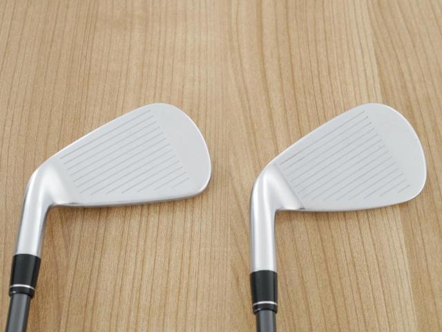 Iron set : Callaway : ชุดเหล็ก Callaway APEX DCB Forged (ปี 2022) มีเหล็ก 5-Pw (6 ชิ้น) ก้านกราไฟต์ Mitsubishi Diamana 55 Flex R