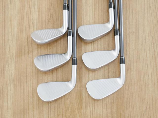Iron set : Callaway : ชุดเหล็ก Callaway APEX DCB Forged (ปี 2022) มีเหล็ก 5-Pw (6 ชิ้น) ก้านกราไฟต์ Mitsubishi Diamana 55 Flex R