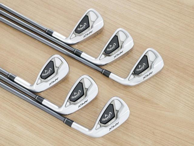 Iron set : Callaway : ชุดเหล็ก Callaway APEX DCB Forged (ปี 2022) มีเหล็ก 5-Pw (6 ชิ้น) ก้านกราไฟต์ Mitsubishi Diamana 55 Flex R