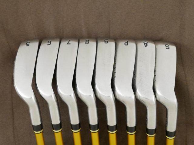 Iron set : Tsuruya : ชุดเหล็ก Tsuruya Onesider SE (ใบใหญ่ หน้าเด้ง) มีเหล็ก 5-Pw,Aw,Sw (8 ชิ้น) ก้านกราไฟต์ Flex R