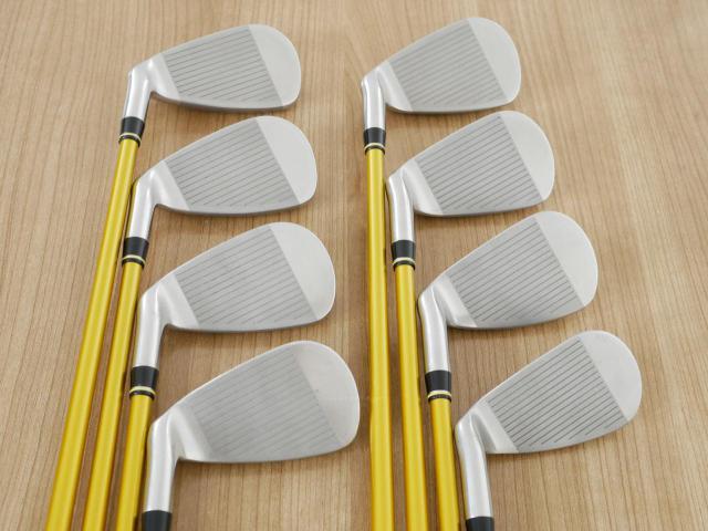Iron set : Tsuruya : ชุดเหล็ก Tsuruya Onesider SE (ใบใหญ่ หน้าเด้ง) มีเหล็ก 5-Pw,Aw,Sw (8 ชิ้น) ก้านกราไฟต์ Flex R