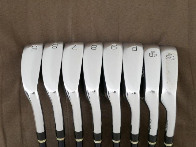 Iron set : Mizuno : ชุดเหล็ก Mizuno JPX EIII Hot Metal (รุ่นท้อป หน้าเด้ง ตีไกล) มีเหล็ก 5-Pw,48,56 (8 ชิ้น) ก้านกราไฟต์ Flex R