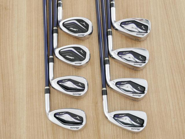 Iron set : Mizuno : ชุดเหล็ก Mizuno JPX EIII Hot Metal (รุ่นท้อป หน้าเด้ง ตีไกล) มีเหล็ก 5-Pw,48,56 (8 ชิ้น) ก้านกราไฟต์ Flex R