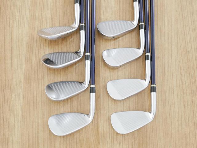 Iron set : Mizuno : ชุดเหล็ก Mizuno JPX EIII Hot Metal (รุ่นท้อป หน้าเด้ง ตีไกล) มีเหล็ก 5-Pw,48,56 (8 ชิ้น) ก้านกราไฟต์ Flex R