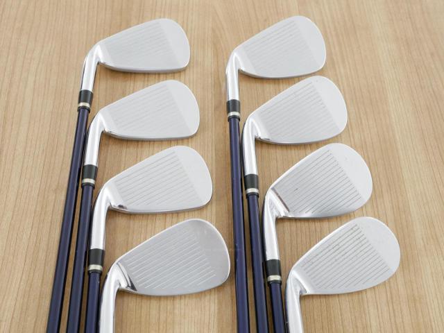Iron set : Mizuno : ชุดเหล็ก Mizuno JPX EIII Hot Metal (รุ่นท้อป หน้าเด้ง ตีไกล) มีเหล็ก 5-Pw,48,56 (8 ชิ้น) ก้านกราไฟต์ Flex R