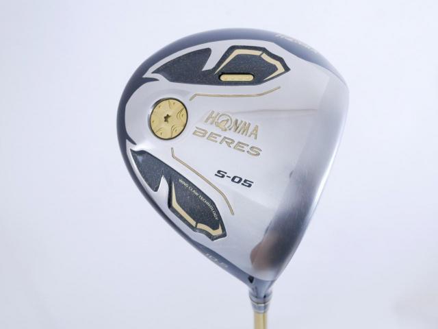 Driver : Honma : **ก้าน 4 ดาว** ไดรเวอร์ Honma Beres S-05 (ปี 2017) Loft 10.5 ก้าน ARMRQ ∞ (53) Flex S (4 ดาว)