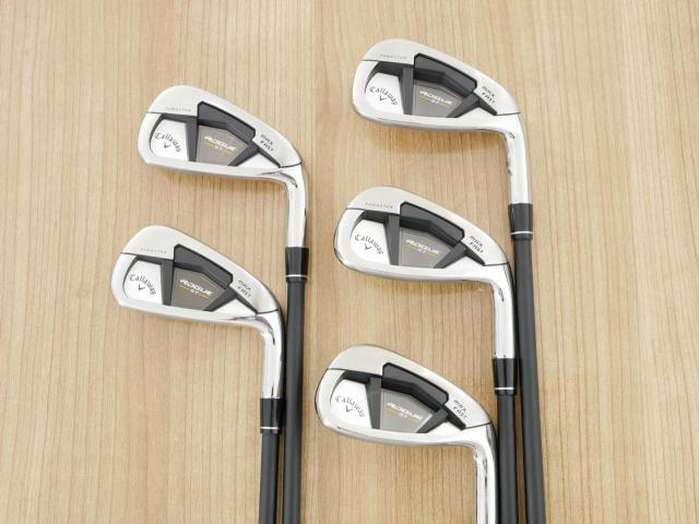 Iron set : Callaway : ชุดเหล็ก Callaway Rogue ST Max Fast (ออกปี 2022 ตีง่ายที่สุด ไกลสุดของ Callaway) มีเหล็ก 6-Pw (5 ชิ้น) ก้านกราไฟต์ Fujikura Speeder NX 40 Flex R
