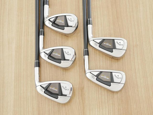 Iron set : Callaway : ชุดเหล็ก Callaway Rogue ST Max Fast (ออกปี 2022 ตีง่ายที่สุด ไกลสุดของ Callaway) มีเหล็ก 6-Pw (5 ชิ้น) ก้านกราไฟต์ Fujikura Speeder NX 40 Flex R