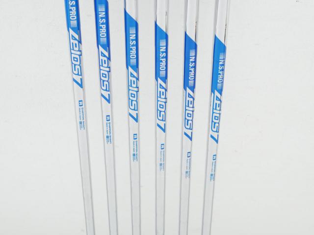 Iron set : Epon : ชุดเหล็ก EPON AF-705 Forged (ใบใหญ่ ตีง่าย ไกล) มีเหล็ก 6-Pw,Aw (6 ชิ้น) ก้านเหล็ก NS Pro ZELOS 7 Flex R