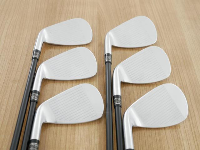 Iron set : Epon : ชุดเหล็ก EPON AF-705 Forged (ปี 2019 ใบใหญ่ ตีง่าย ไกล) มีเหล็ก 6-Pw,Aw (6 ชิ้น) สุดยอดก้าน Crazy Regenesis STP iron 60 Flex S