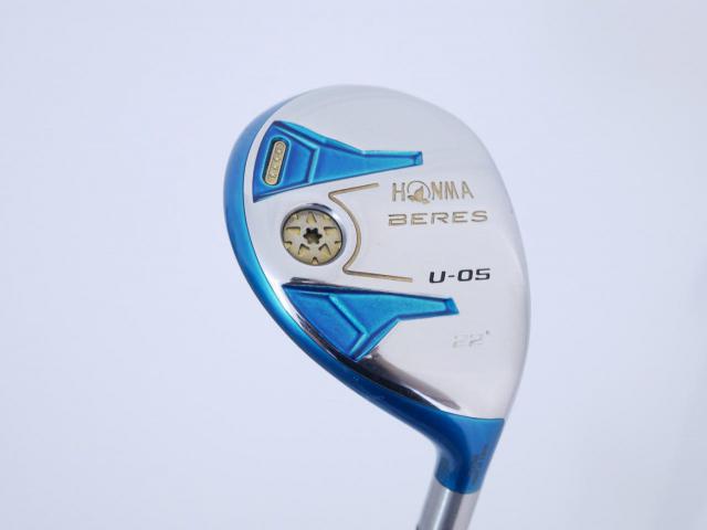 Fairway Wood : Honma : **ก้าน 4 ดาว** ไม้กระเทย Honma Beres U-05 (รุ่นปี 2017) Loft 22 ก้าน ARMRQ ∞ (44) Flex R (4 ดาว)