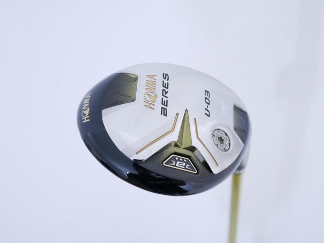 Fairway Wood : Honma : **มีบุบ ก้าน 3 ดาว** ไม้กระเทย Honma Beres U-03 (ออกปี 2015) Loft 19 ก้าน ARMRQ 8 (49) Flex R (3 ดาว)
