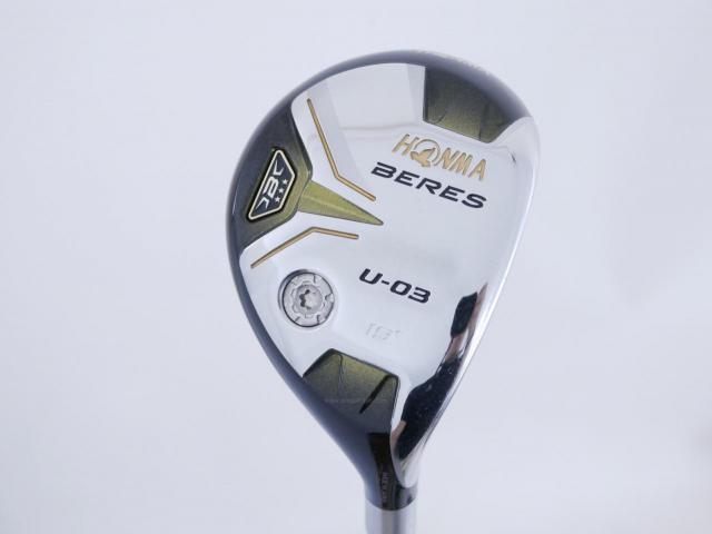 Fairway Wood : Honma : **มีบุบ ก้าน 3 ดาว** ไม้กระเทย Honma Beres U-03 (ออกปี 2015) Loft 19 ก้าน ARMRQ 8 (49) Flex R (3 ดาว)