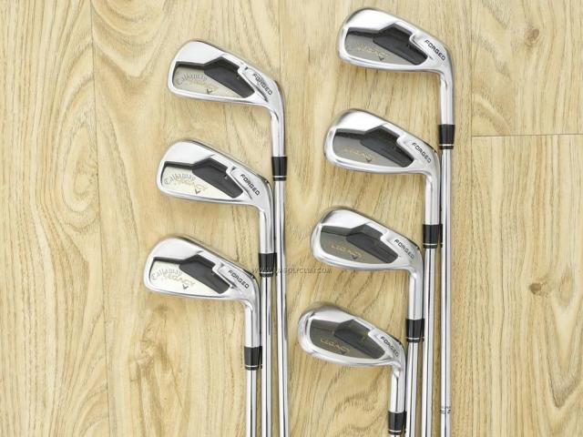 Iron set : Callaway : ชุดเหล็ก Callaway Legacy V (Forged) มีเหล็ก 5-Pw,Sw (7 ชิ้น) ก้านเหล็ก GS95 Flex R300