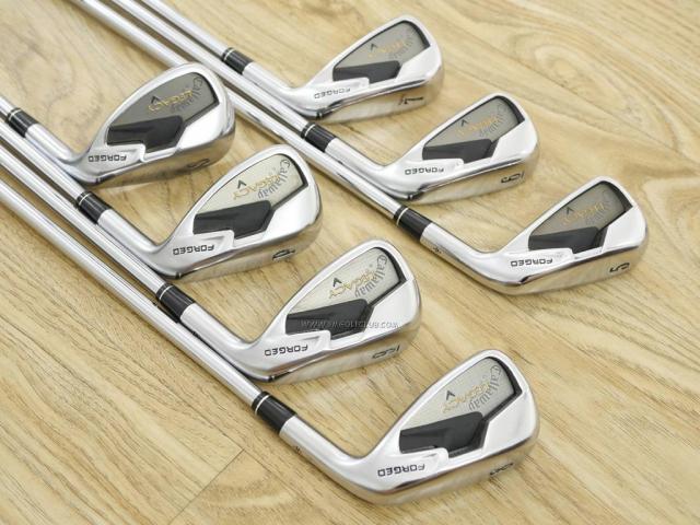 Iron set : Callaway : ชุดเหล็ก Callaway Legacy V (Forged) มีเหล็ก 5-Pw,Sw (7 ชิ้น) ก้านเหล็ก GS95 Flex R300