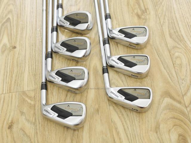 Iron set : Callaway : ชุดเหล็ก Callaway Legacy V (Forged) มีเหล็ก 5-Pw,Sw (7 ชิ้น) ก้านเหล็ก GS95 Flex R300