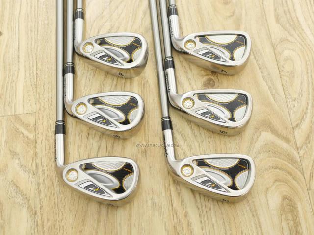 Iron set : Taylormade : ชุดเหล็ก Taylormade r7 Draw มีเหล็ก 5-Pw (6 ชิ้น) ก้านกราไฟต์ Flex S
