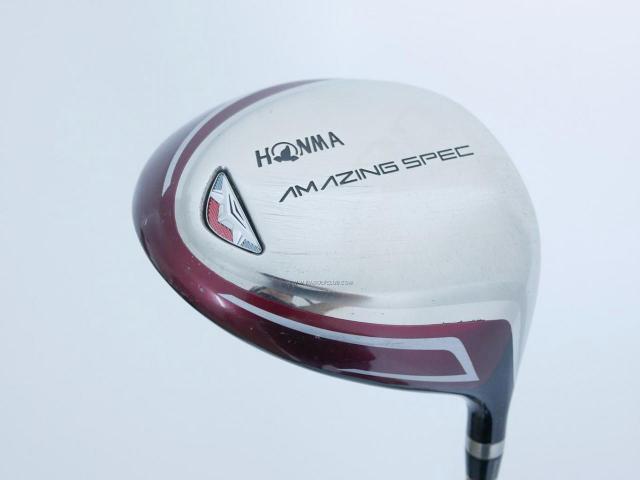 Driver : Honma : Honma Amazing Spec 480 (รุ่นใหม่ หน้าเด้งเกินกฏ หัวขนาด 480cc.) Loft 11.5 ก้าน Amazing Spec Feather & Feather Flex R