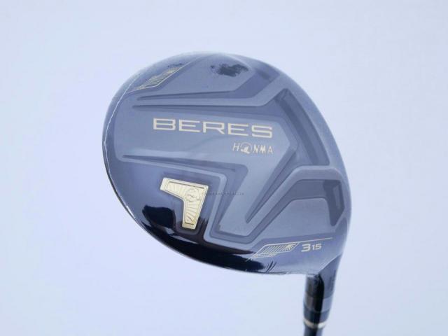 Fairway Wood : Honma : **ของใหม่ ยังไม่แกะพลาสติก** หัวไม้ 3 Honma Beres Black (รุ่นล่าสุด ปี 2023) Loft 15 ก้าน Honma ARMRQ MX Flex S
